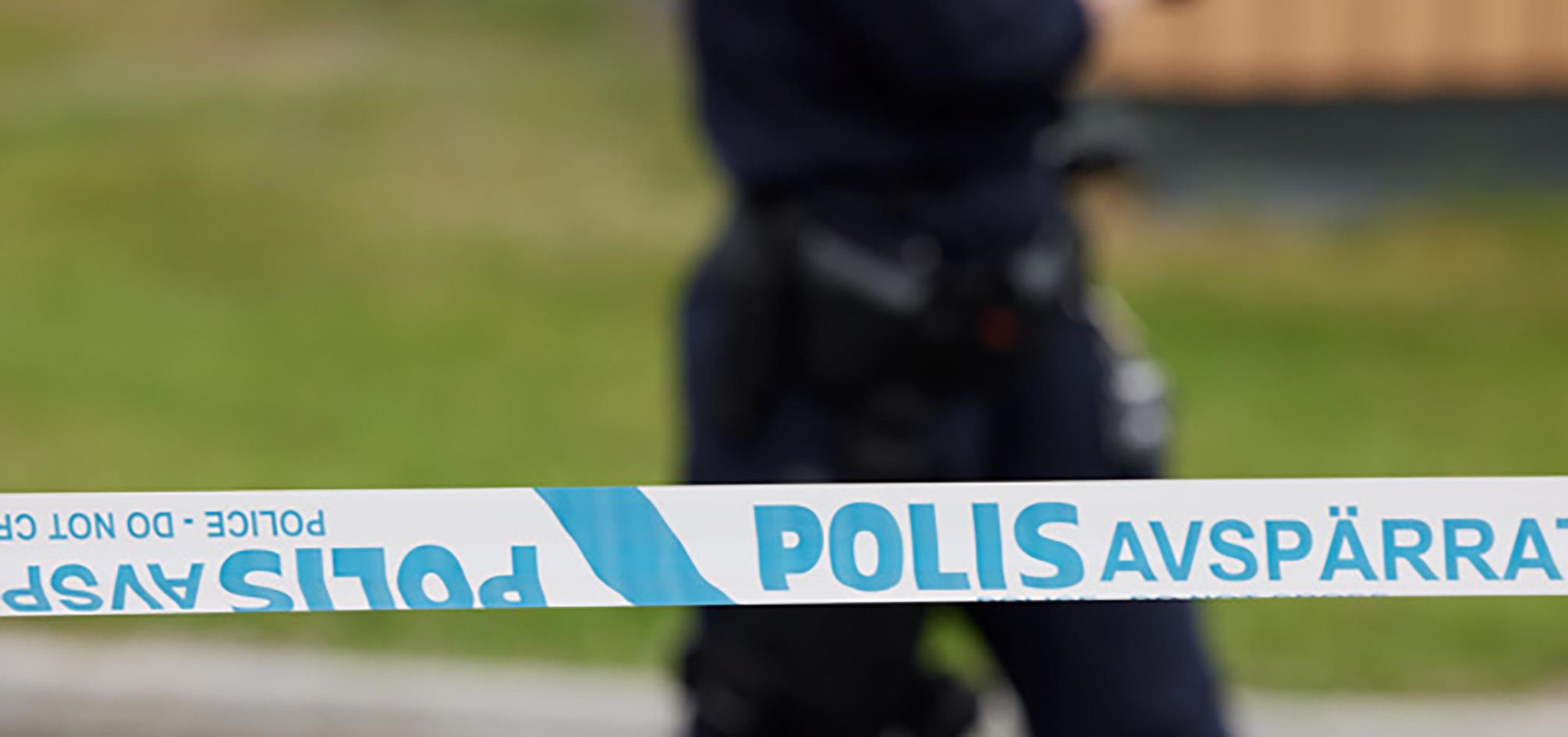 Avspärrningsband, polis